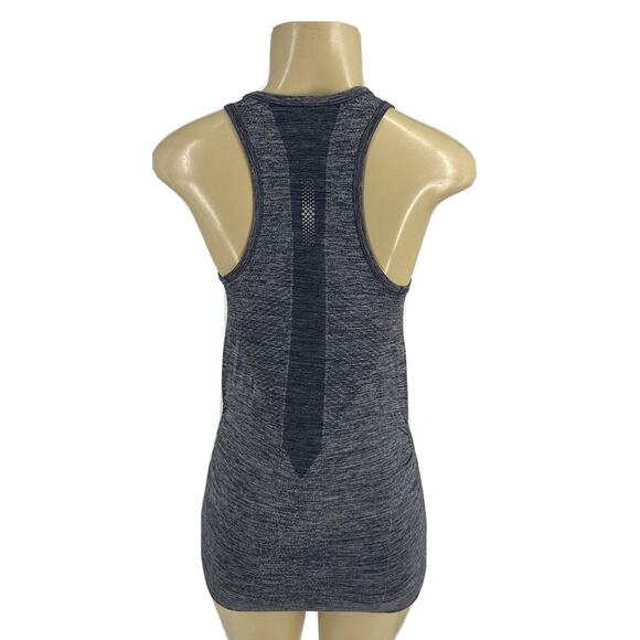 Athleta Small Women Pullover Tank Top Stretchy Athletic Racerback Grey Crew T10 - Picture 2 of 9
